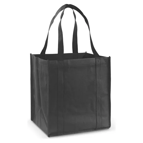 Super Shopper Tote Bag black