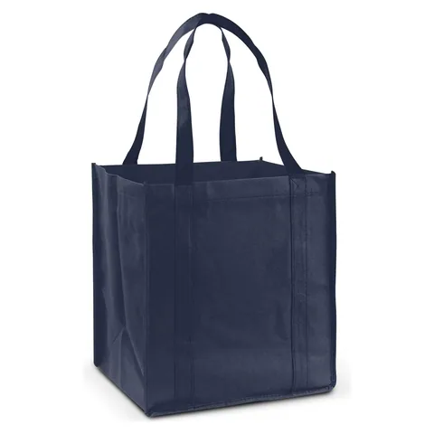 Super Shopper Tote Bag in blue