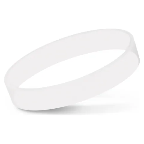 Silicone Wrist Band in clear