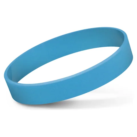 Silicone Wrist Band lblue