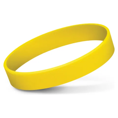 Silicone Wrist Band yellow