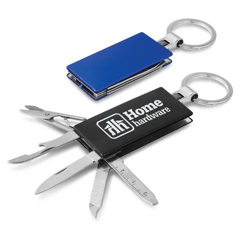 Multi-Function Metal Key Ring