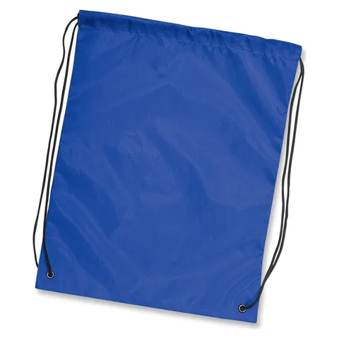 Drawstring Backpack blue
