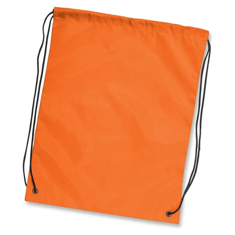 Drawstring Backpack orange