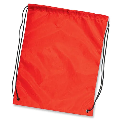 Drawstring Backpack red