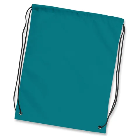 Drawstring Backpack teal