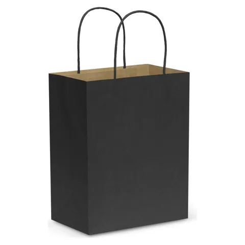 Paper Carry Bag - Medium black