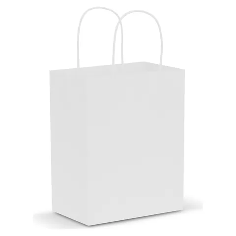 Paper Carry Bag - Medium white