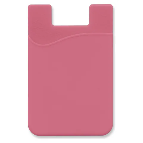 Silicone Phone Wallet pink