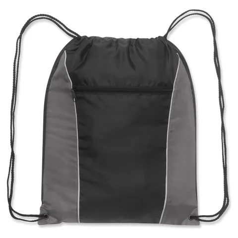Ranger Drawstring Backpack in grey