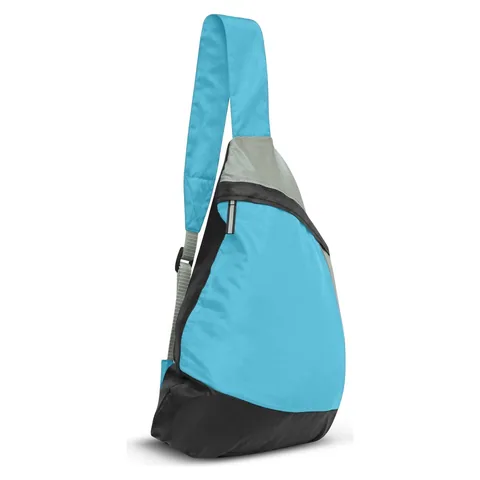 Varsity Slinger Bag lblue