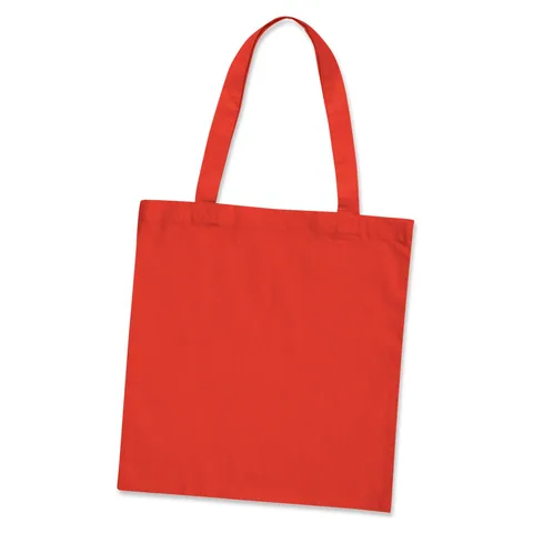 Sonnet Cotton Tote Bag - Colours red