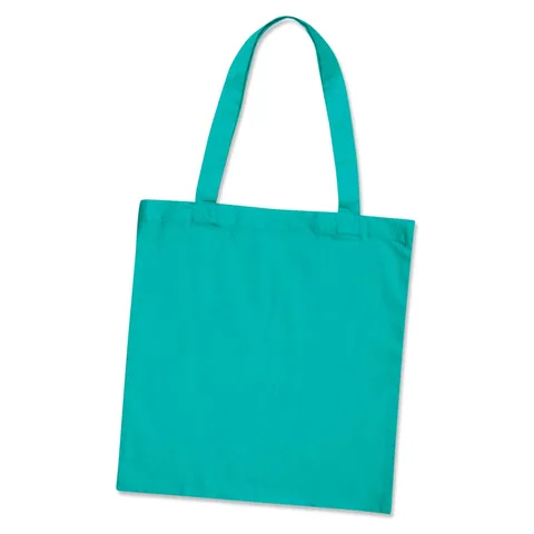 Sonnet Cotton Tote Bag - Colours teal
