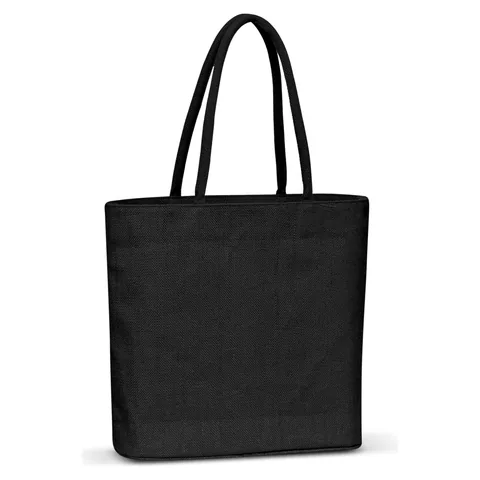 Carrera Jute Tote Bag black