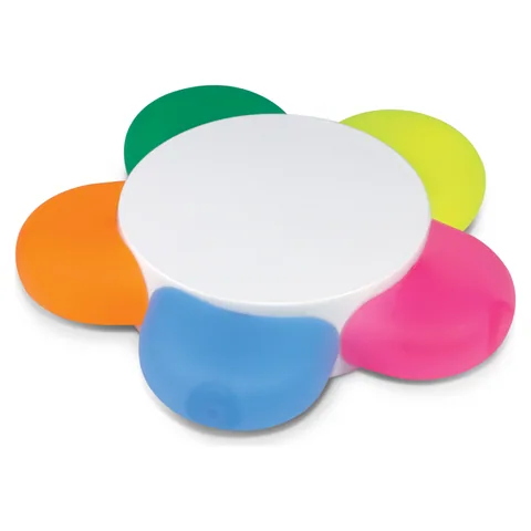 Flower Highlighter in white