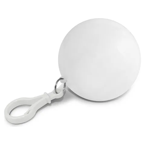 Rain Coat Ball in white