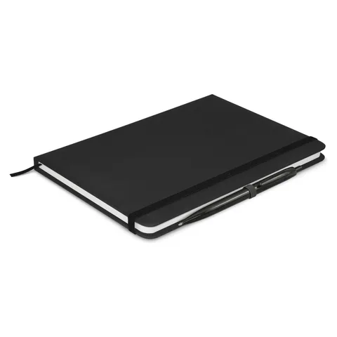 Omega Notebook With Pen black