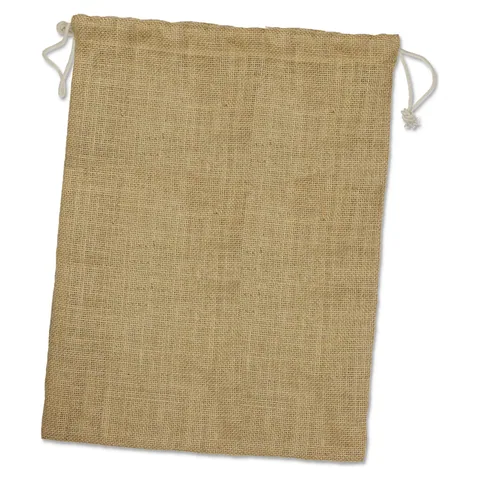 Jute Gift Bag - Large in natural