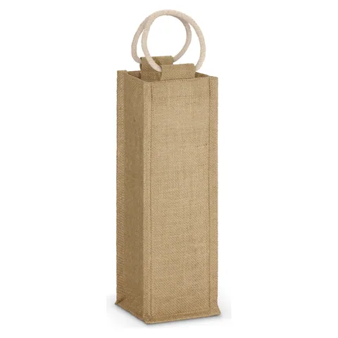 Napoli Jute Wine Carrier in natural
