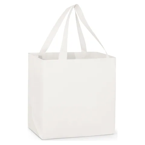 City Shopper Tote Bag white