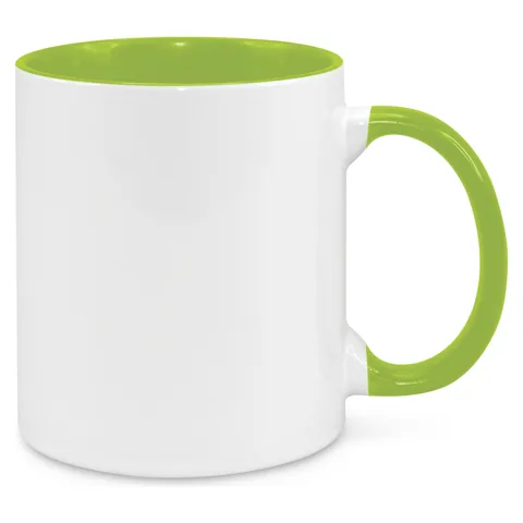 Madrid Coffee Mug - Two-Tone green