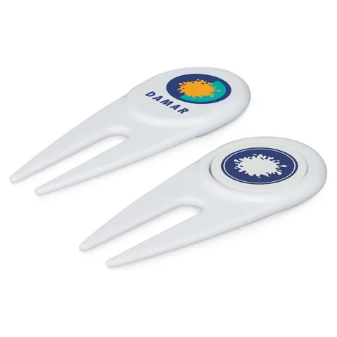 Golf Divot Repairer with Marker