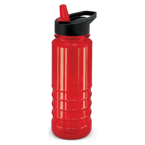 Triton Bottle - Black Lid red