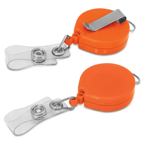 Alta Retractable ID Holder orange
