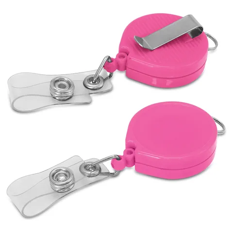 Alta Retractable ID Holder pink