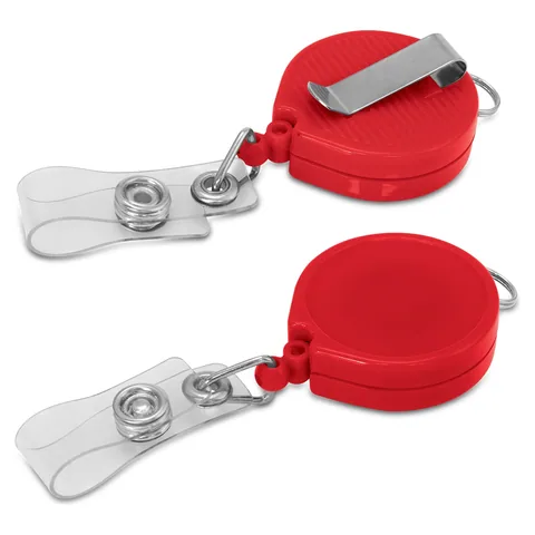 Alta Retractable ID Holder red