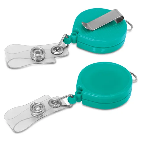 Alta Retractable ID Holder teal