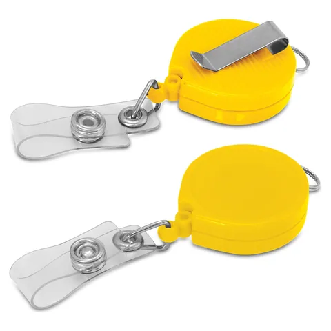 Alta Retractable ID Holder yellow