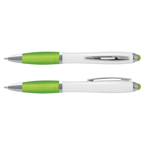 Vistro Stylus Pen - White Barrel green