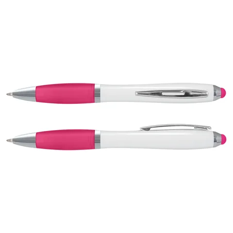 Vistro Stylus Pen - White Barrel pink