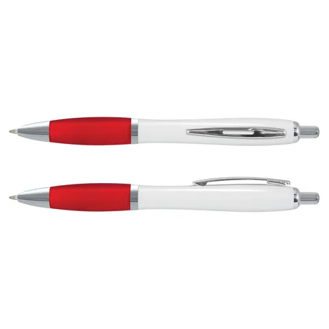Vistro Pen - White Barrel red