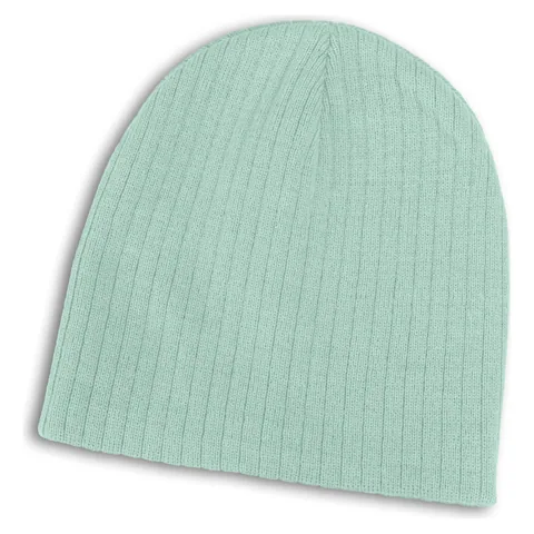 Nebraska Cable Knit Beanie green
