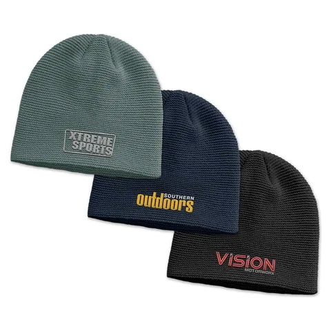 Montana Garter Knit Beanie