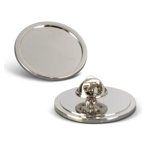 Altura Lapel Pin - Round Large in silver