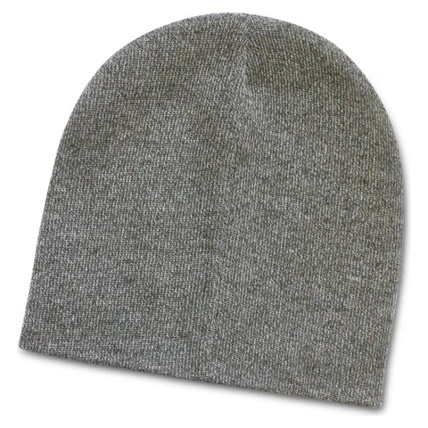 Commando Heather Knit Beanie in grey