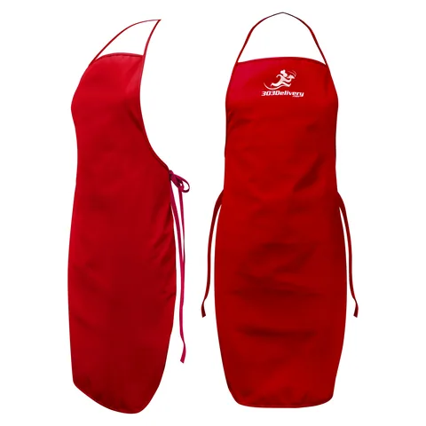 Ritz Bib Apron red