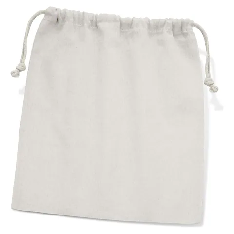 Cotton Gift Bag - Medium white