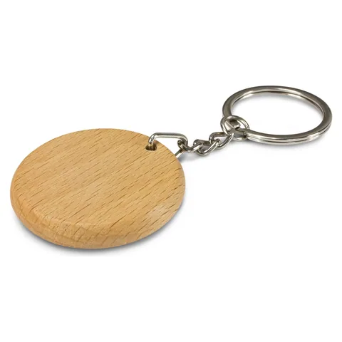 Artisan Key Ring - Round in natural