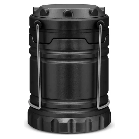 Aurora COB Lantern in black