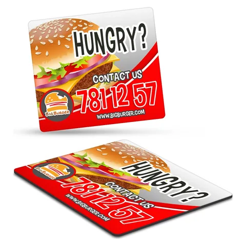 Fridge Magnet 90 x 80mm - Rectangle