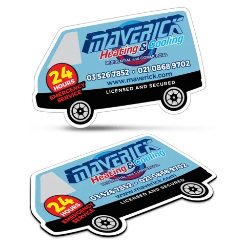 Fridge Magnet 90 x 55mm - Van Shape