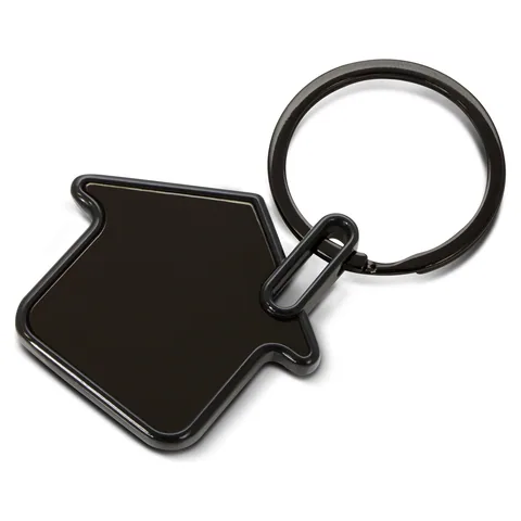 Capital House Key Ring in gunmetal