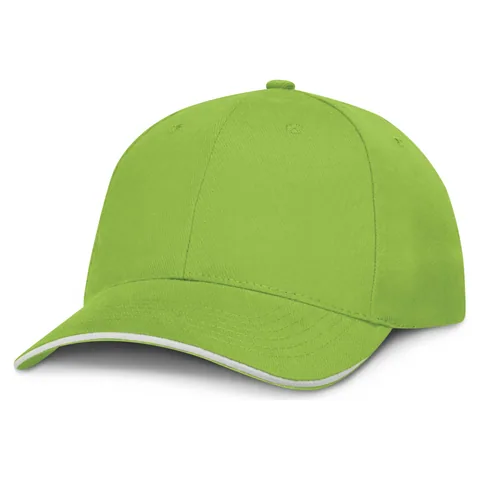 Swift Cap - White Trim green