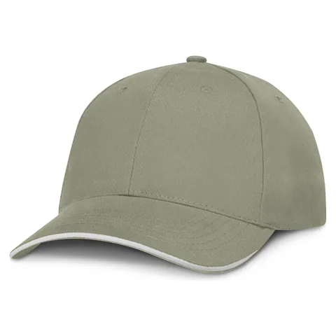 Swift Cap - White Trim in grey