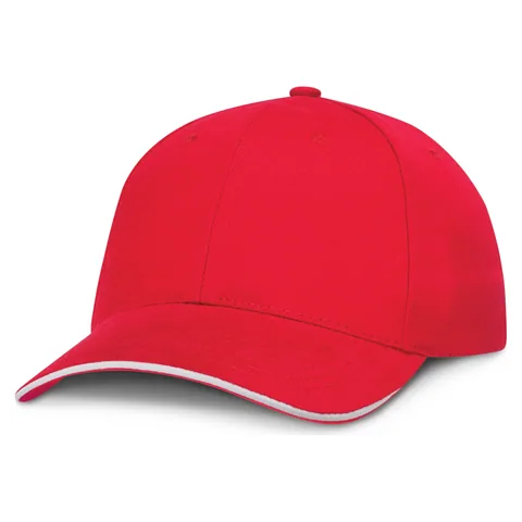 Swift Cap - White Trim red