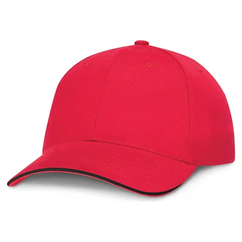 Swift Cap - Black Trim red